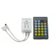DC12-24V 24 Keys Remote Control+IR Controller for Double Colors Warm White+White LED Strip Light DC12-24V 24 Keys Remote Control+IR Controller for Double Colors Warm White+White LED Strip Light