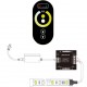 DC12-24V 6A 2CH LED RF Touch Dimmer Remote Controller for Single Color Strip Light