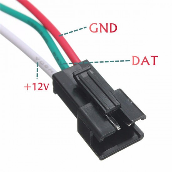 DC12V 24 Key IR Remote Controller for WS2811 LED Strip Light