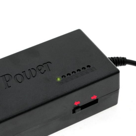DC12V/15V/16V/18V/19V/20V/24V 96W EU Plug Adjustable Power Adapter Universal Charger For LED Strips