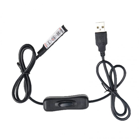 DC5-24V 144W Mini USB 3 Keys RGB Controller with Switch for LED Strip Light DC5-24V 144W Mini USB 3 Keys RGB Controller with Switch for LED Strip Light