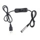 DC5-24V 144W Mini USB 3 Keys RGB Controller with Switch for LED Strip Light DC5-24V 144W Mini USB 3 Keys RGB Controller with Switch for LED Strip Light