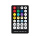 DC5-24V 6A Mini 3Keys IR LED Dimmer Controller+28Keys Remote Control for RGBCCT Strip Light DC5-24V 6A Mini 3Keys IR LED Dimmer Controller+28Keys Remote Control for RGBCCT Strip Light