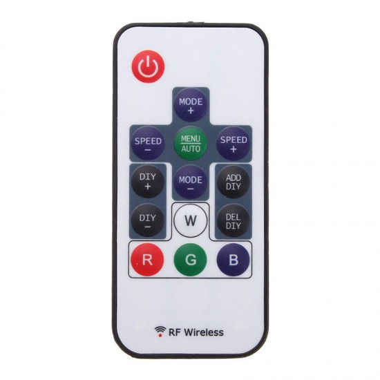 DC5-24V Mini 14 Keys RF Wireless Remote Controller For WS2811 WS2812B 5050 RGB LED Strip Light DC5-24V Mini 14 Keys RF Wireless Remote Controller For WS2811 WS2812B 5050 RGB LED Strip Light