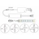 DC5-24V Mini Wireless RF RGB+CCT LED Dimmer Controller Touch Remote Control for Strip Light DC5-24V Mini Wireless RF RGB+CCT LED Dimmer Controller Touch Remote Control for Strip Light