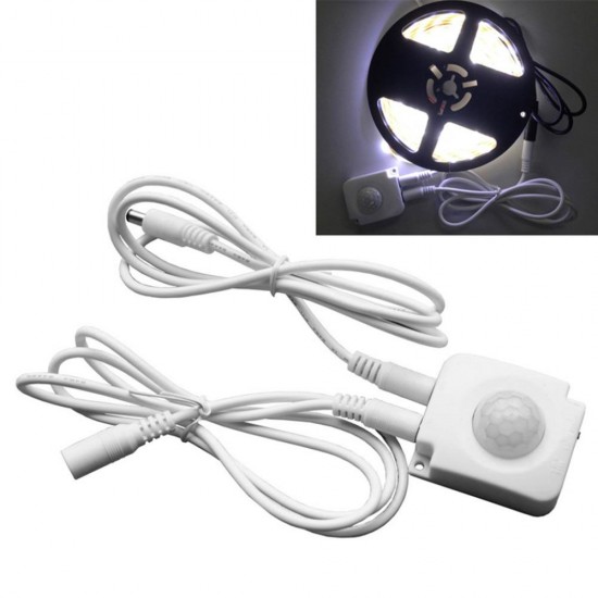 DC5V-24V 10A Automatic Infrared PIR Motion Sensor Switch for LED Strip Light DC5V-24V 10A Automatic Infrared PIR Motion Sensor Switch for LED Strip Light
