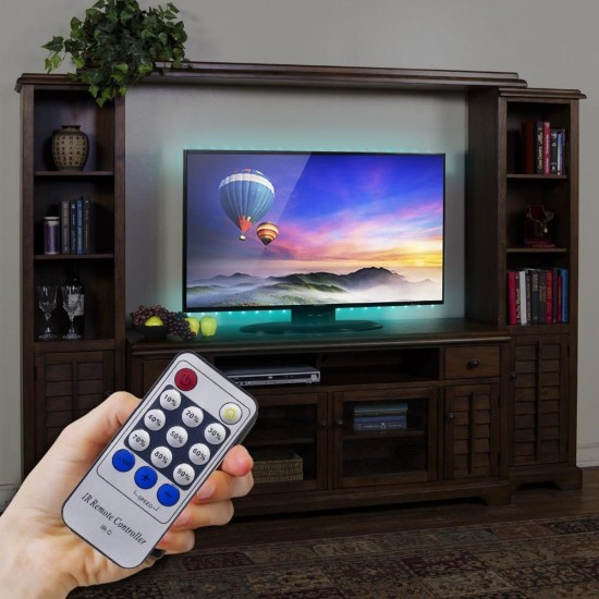 DC5V-24V 6A LED Dimmer Controller + 14Key IR Remote Control for Single Color Strip Light DC5V-24V 6A LED Dimmer Controller + 14Key IR Remote Control for Single Color Strip Light