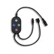 DC5V-24V bluetooth Music RGB 4Pin LED Controller + 40Keys IR Remote Control for 5050 2835 Strip Lighting DC5V-24V bluetooth Music RGB 4Pin LED Controller + 40Keys IR Remote Control for 5050 2835 Strip Lighting