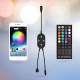 DC5V-24V bluetooth Music RGB 4Pin LED Controller + 40Keys IR Remote Control for 5050 2835 Strip Lighting DC5V-24V bluetooth Music RGB 4Pin LED Controller + 40Keys IR Remote Control for 5050 2835 Strip Lighting