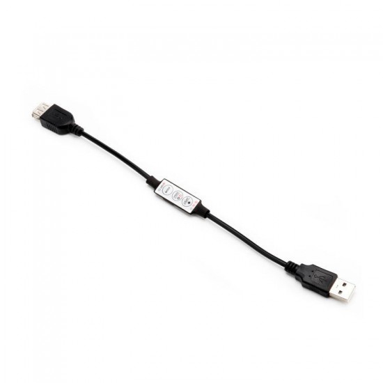 DC5V Mini USB LED Controller Dimmer Remote Control for 5050 3528 Single Color Strip Light DC5V Mini USB LED Controller Dimmer Remote Control for 5050 3528 Single Color Strip Light