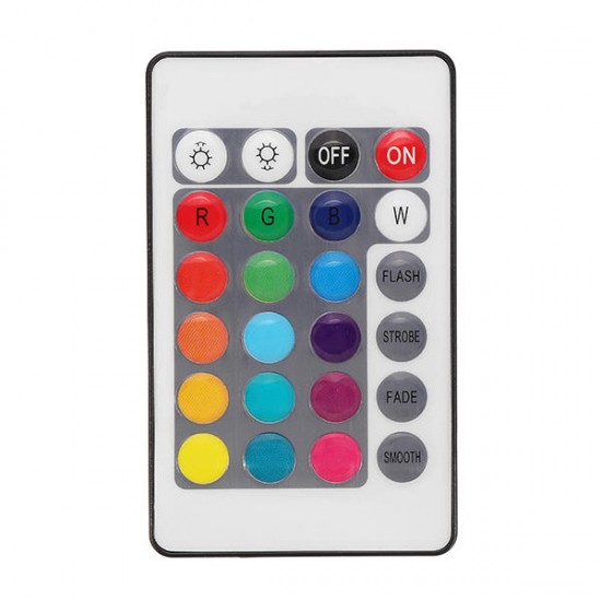 DC5V USB 4Pins LED Controller with 24 Keys Remote Control for RGB Strip Light