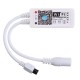 DC9-12V Mini WiFi RGBW LED Strip Controller + 24 Keys IR Remote Control Work With Alexa Google Home DC9-12V Mini WiFi RGBW LED Strip Controller + 24 Keys IR Remote Control Work With Alexa Google Home