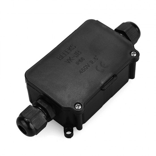 IP66 Outdoor Waterproof Junction Box 2 Way 3 Way Cable Connector With Terminal 450V