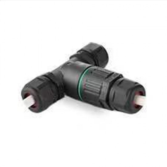 IP68 Waterproof T Shape 3 Pin Cable Wire Connector Quick Screw Connection Outdoor Terminal IP68 Waterproof T Shape 3 Pin Cable Wire Connector Quick Screw Connection Outdoor Terminal