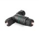 IP68 Waterproof T Shape 3 Pin Cable Wire Connector Quick Screw Connection Outdoor Terminal IP68 Waterproof T Shape 3 Pin Cable Wire Connector Quick Screw Connection Outdoor Terminal