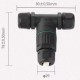 IP68 Waterproof T Shape 3 Pin Cable Wire Connector Quick Screw Connection Outdoor Terminal IP68 Waterproof T Shape 3 Pin Cable Wire Connector Quick Screw Connection Outdoor Terminal