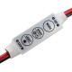 LED Controller Dimmer For 3528 5050 Sinlge Color Car LED Strip DC12V