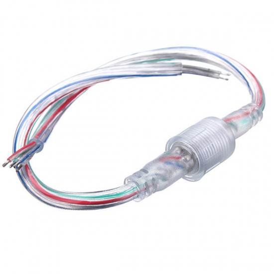 LED Light Strip Male to Female 4 Pin Adapter Waterproof Cable Cord LED Light Strip Male to Female 4 Pin Adapter Waterproof Cable Cord