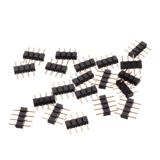 LED RGB 5050 Connector Kits 10MM 4Pin Includes Most Solderless Connectors Provides Most Parts for DIY Strip Light