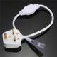 LED Strip Accessory Special UK Plug For 3528 3014 Strip Light AC 220V