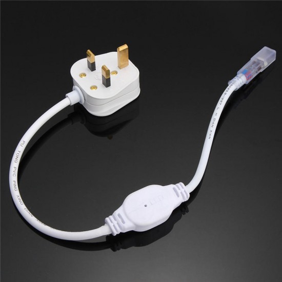 LED Strip Accessory Special UK Plug For 3528 3014 Strip Light AC 220V