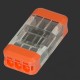 LT-33 3Pin Quick Wire Connector Universal Compact Electrical LED Light Push-in Butt Conductor Terminal Block 450V LT-33 3Pin Quick Wire Connector Universal Compact Electrical LED Light Push-in Butt Conductor Terminal Block 450V