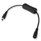 5.5X2.1mm DC Power Plug Connector Switch Cable for 5050 3528 LED Strip Light 30cm