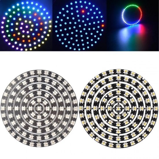 WS2812B 5050 SMD RGB RGBW RGBWW 93LEDs Ring Light Chip Board DC5V