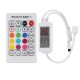 WiFi 4Pins 24 Keys Remote Control RGB LED Controller Works with Amazon Alexa DC5-24V WiFi 4Pins 24 Keys Remote Control RGB LED Controller Works with Amazon Alexa DC5-24V