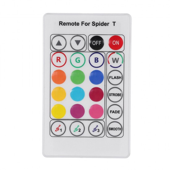 WiFi 4Pins 24 Keys Remote Control RGB LED Controller Works with Amazon Alexa DC5-24V WiFi 4Pins 24 Keys Remote Control RGB LED Controller Works with Amazon Alexa DC5-24V