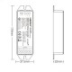 FUT038 (Upgraded) RGBW LED Strip Controller DC12V-24V Compatible with APP/RF Remote/Third Party Voice Control