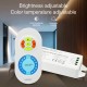 FUT040(Upgraded) Dual White Color Temperature LED Strip Light Controller + 433MHz RF Remote Control DC12-24V