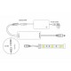 Mini DC Connector LED Dimmer Controller+14Keys RF Remote Control for Single Color Strip Light