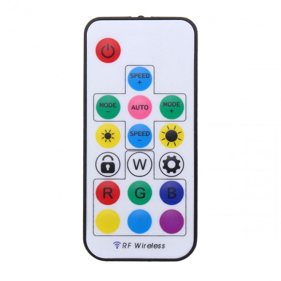 Mini USB 17 Keys Remote Controller for WS2811 WS2812B LED Strip Light DC5-24V