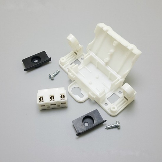 OJ-3319 Beige Outdoor Waterproof IP44 Cable Junction Box with Terminal for Home Underground Lights