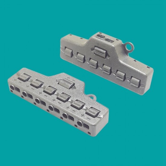 One Input To Six Output Parallel Connector Terminals for LED Strip Light Connection DC0-42V