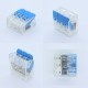 PCT-413 10PCS 3Pin Quick Wire Connector 32A 450V Spring Terminal Block Connectors Box Kit PCT-413 10PCS 3Pin Quick Wire Connector 32A 450V Spring Terminal Block Connectors Box Kit