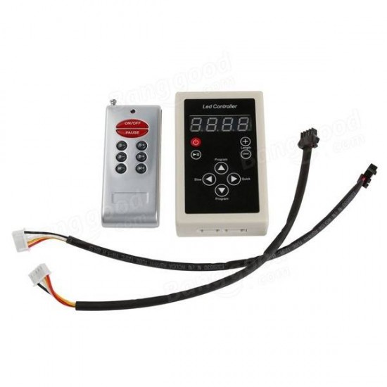 RF Magic LED Controller For RGB Dream Color 6803 IC Strip Light DC 12V RF Magic LED Controller For RGB Dream Color 6803 IC Strip Light DC 12V
