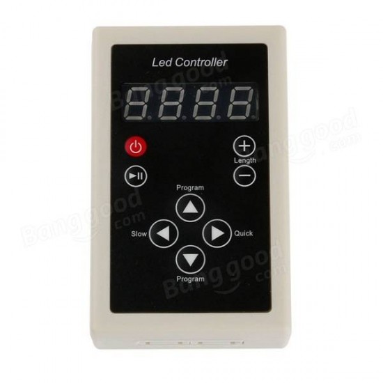 RF Magic LED Controller For RGB Dream Color 6803 IC Strip Light DC 12V RF Magic LED Controller For RGB Dream Color 6803 IC Strip Light DC 12V