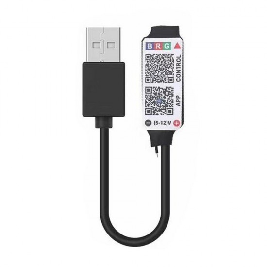 Smart RGB USB/DC bluetooth LED Controller for 2835 5050 Multicolor Strip Light DC5V/DC12V Smart RGB USB/DC bluetooth LED Controller for 2835 5050 Multicolor Strip Light DC5V/DC12V
