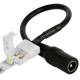 Solderless Female Barrel Power Supply Connector for 8mm 3528 LED Strip Light Solderless Female Barrel Power Supply Connector for 8mm 3528 LED Strip Light