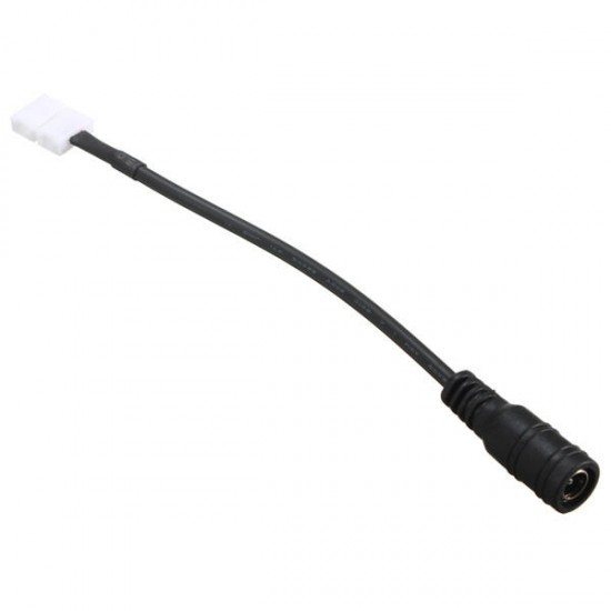 Solderless Female Barrel Power Supply Connector for 8mm 3528 LED Strip Light Solderless Female Barrel Power Supply Connector for 8mm 3528 LED Strip Light