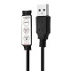USB 4Pin LED Dimmer Controller With 3 Buttons For RGB Strip Light DC5V USB 4Pin LED Dimmer Controller With 3 Buttons For RGB Strip Light DC5V