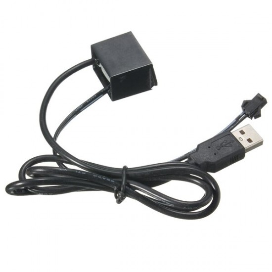 USB Inverter Controller For 1-3M LED El Wire Glow Flexible Neon Decor DC5V