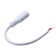 White Male/Female DC Power Connector Cable Plug Wire for CCTV Strip Light White Male/Female DC Power Connector Cable Plug Wire for CCTV Strip Light