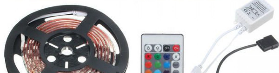 17-key RGB remote control solution - open the night colorful mode for the bedroom