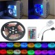 0.5/1/1.5/2M RGB 5050 16 Colors LED Strip Computer Chassis Lights+Remote Control