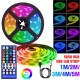 1-5M 5050 RGB USB LED Strip Light Colour Changing + 44 Keys IR Remote Control Christmas Decorations Lights 1-5M 5050 RGB USB LED Strip Light Colour Changing + 44 Keys IR Remote Control Christmas Decorations Lights