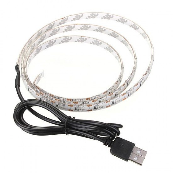 100cm Waterproof LED Strip Light TV Background Light With 5V USB Cable 100cm Waterproof LED Strip Light TV Background Light With 5V USB Cable