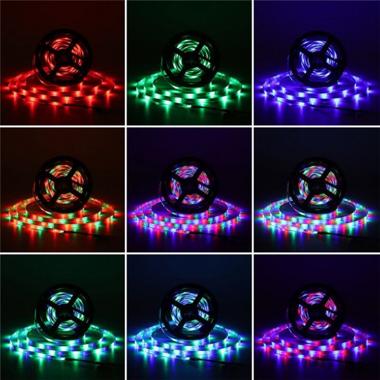 10/15M RGB LED Light Strip Remote Control w/ IR Controller Home Stairs Ceiling 10/15M RGB LED Light Strip Remote Control w/ IR Controller Home Stairs Ceiling